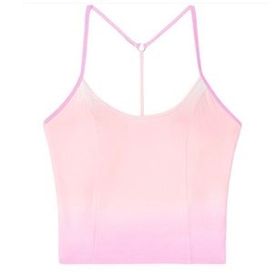 Victoria Secret Flow on Top Tank in Pink Tie Dye